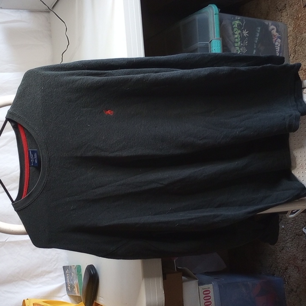 Ralph Lauren pajama top black XL